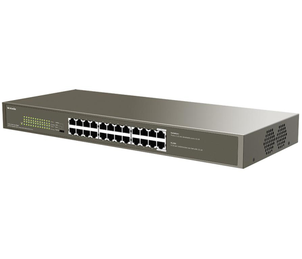 Tenda TEG1124P-24-250W PoE 24-porty 250W Gigabit Ethernet - 1375646 - zdjęcie 3
